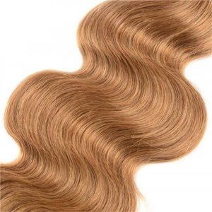 High Quality Human Hair Extensions Color #27 Body Wave  16" inches